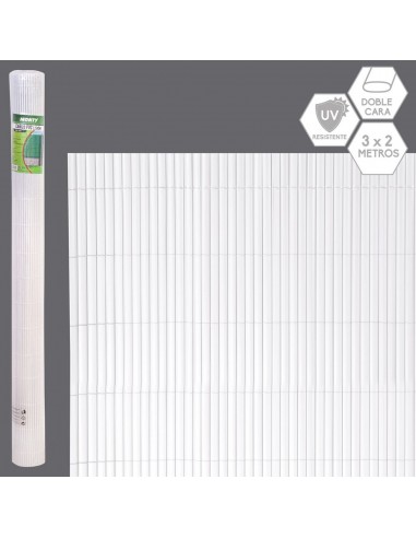 Canisse Blanc PVC 1 x 300 x 200 cm