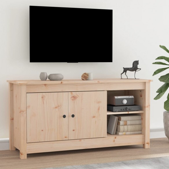 Meuble TV 103x36,5x52 cm Bois de pin massif