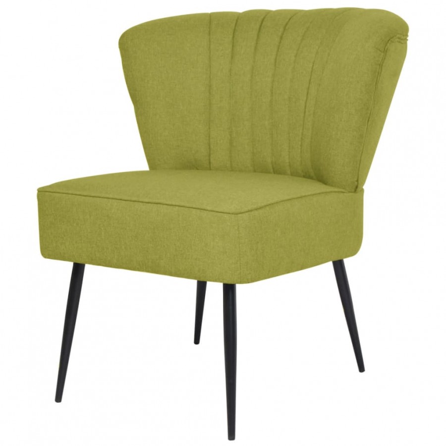 Chaise de cocktail Vert Tissu