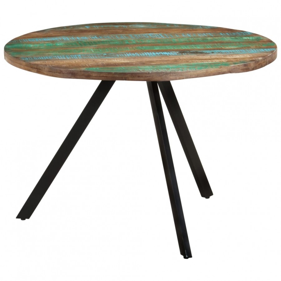 Table à manger 110x75 cm Bois massif de récupération