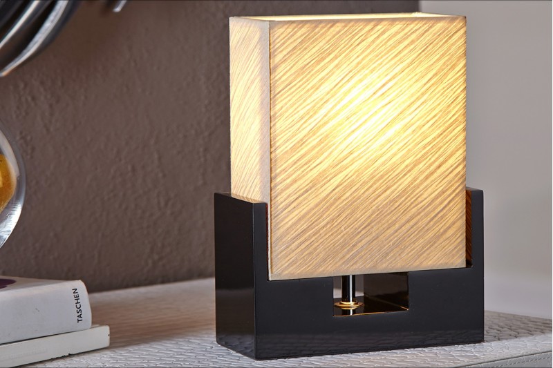 Lampe design en tissu de latex plissé  beige