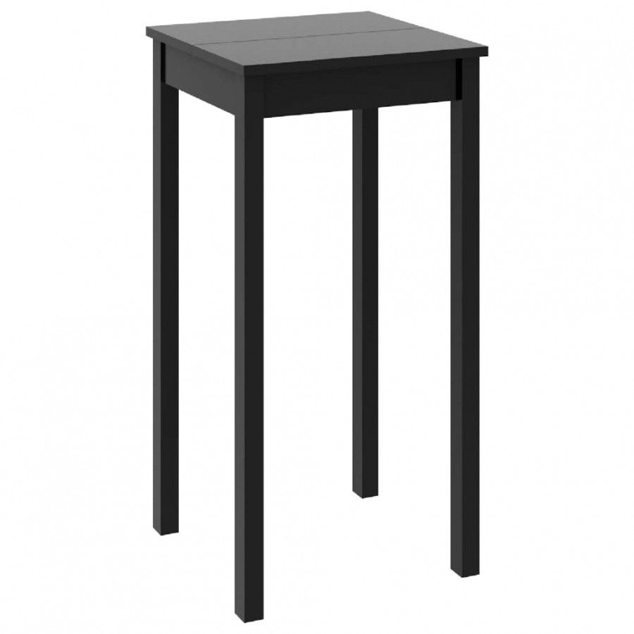 Table de bar Noir MDF 55 x 55 x 107 cm