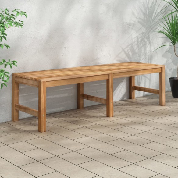 Banc de jardin 150 cm Bois de teck massif