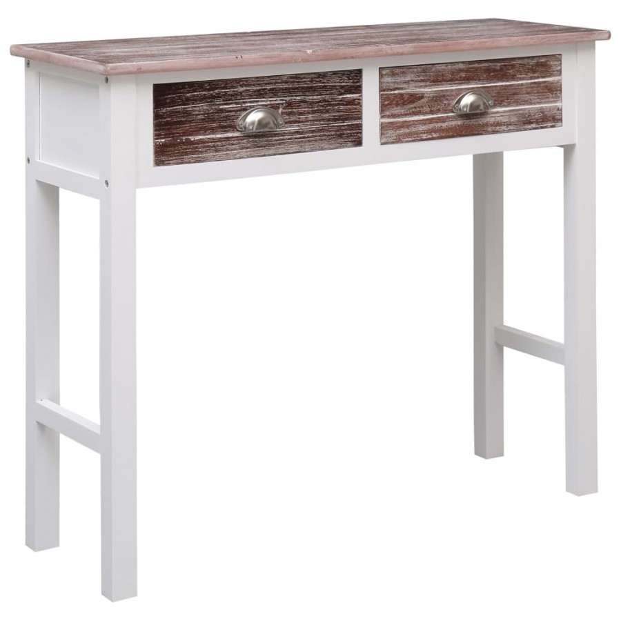 Table console Marron 90 x 30 x 77 cm Bois