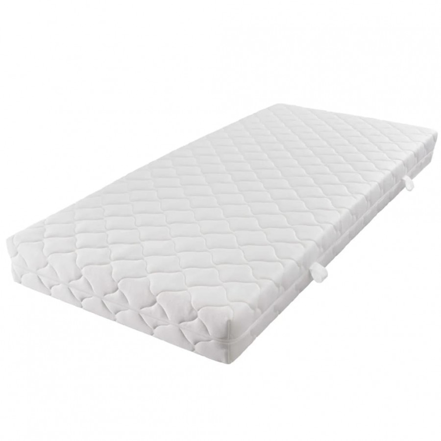 Matelas avec housse lavable 200 x 80 x 17 cm