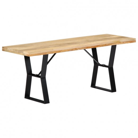 Banc 110 cm Bois de manguier massif