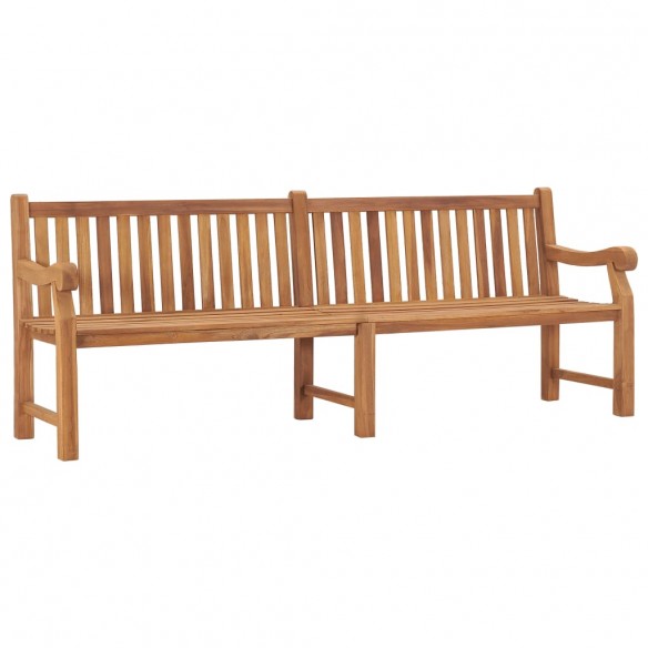 Banc de jardin 228 cm Bois de teck solide