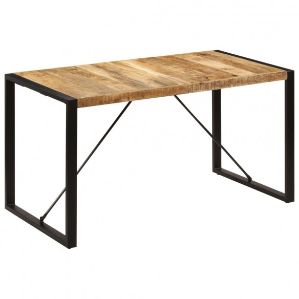 Table de salle à manger 140x70x75 cm Bois de manguier massif