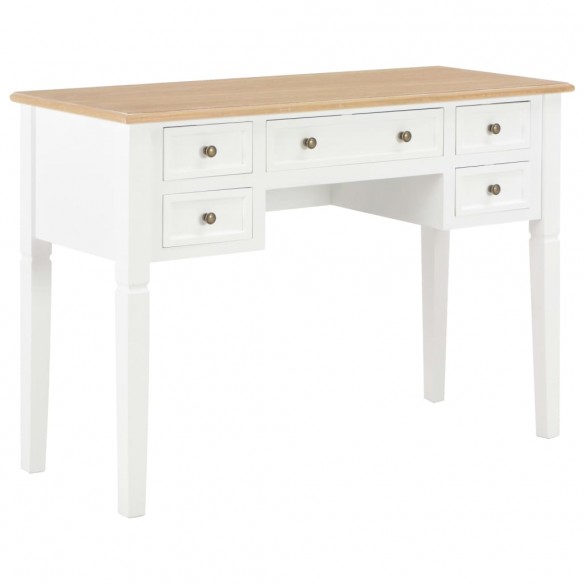 Bureau Blanc 109,5 x 45 x 77,5 cm Bois