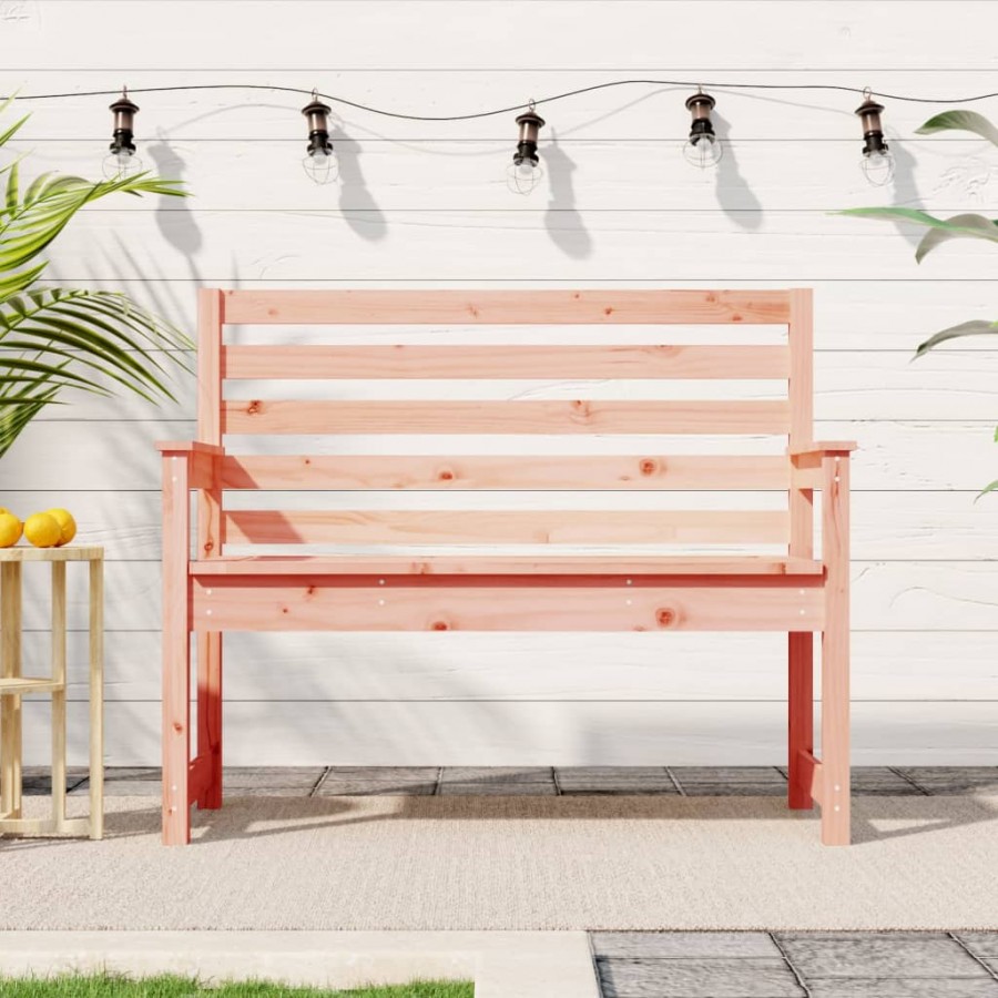 Banc de jardin 109x48x91,5 cm bois massif de douglas