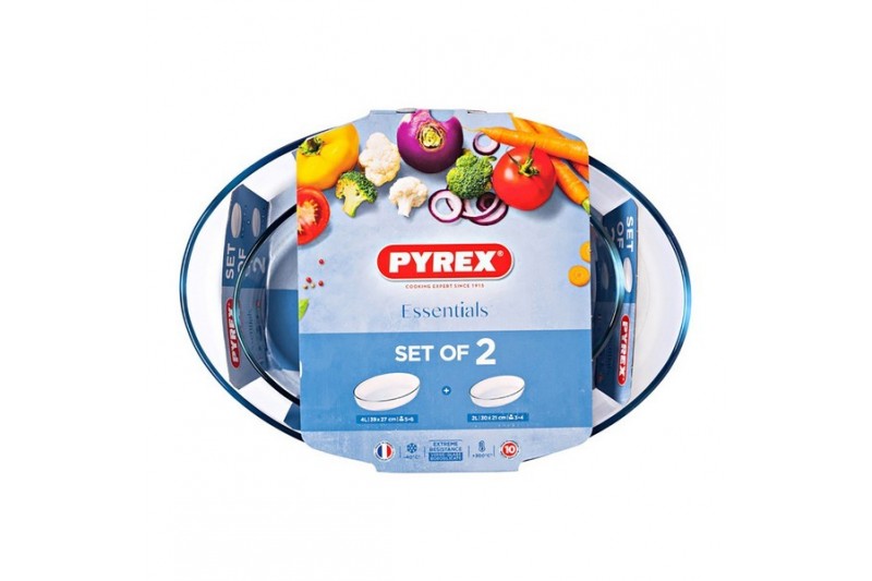 Set of Oven Dishes Pyrex Essentials...