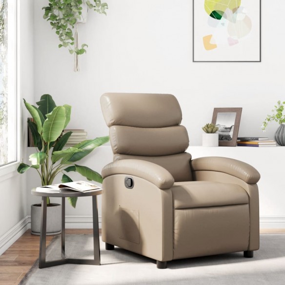 Fauteuil inclinable Cappuccino Similicuir