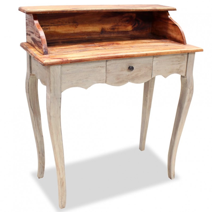 Bureau Bois de récupération massif 80 x 40 x 92 cm