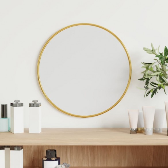 Miroir mural Doré Ø 30 cm Rond