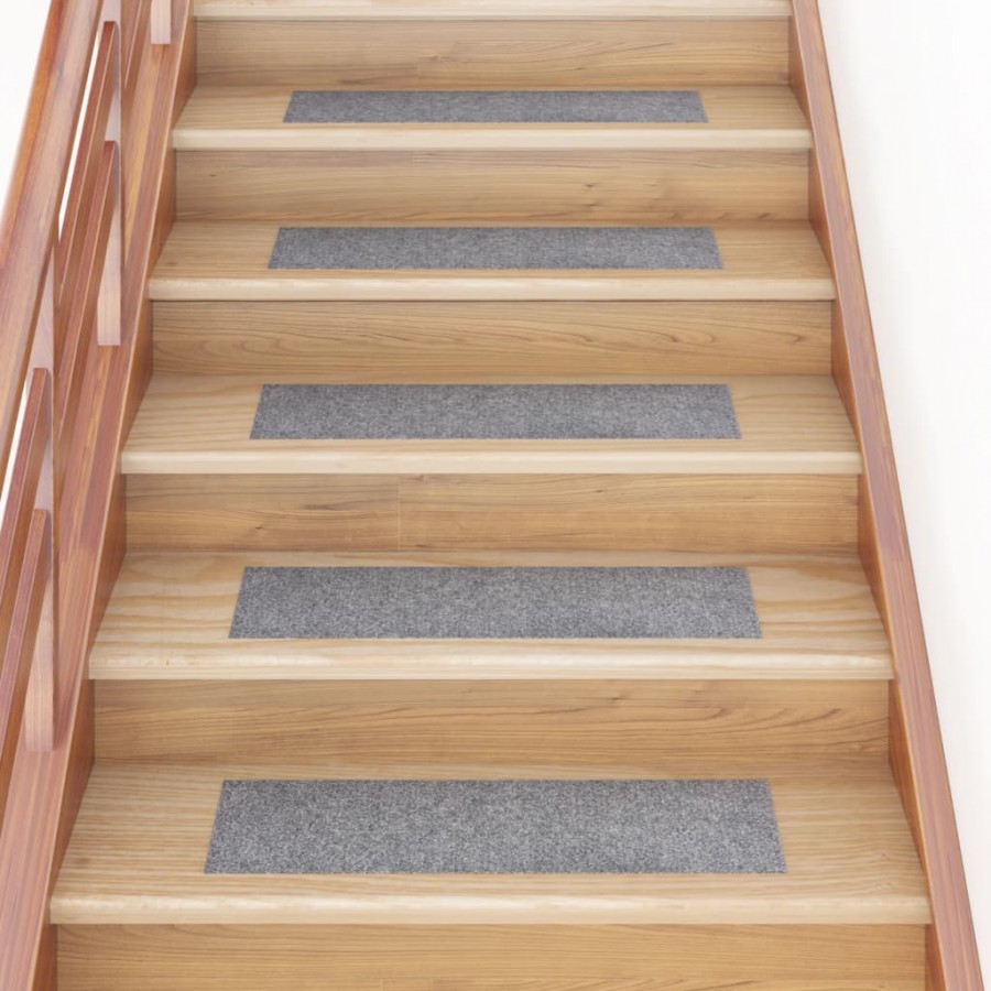 Tapis d'escalier autocollants Rectangulaire 15 pcs 76x20 cm