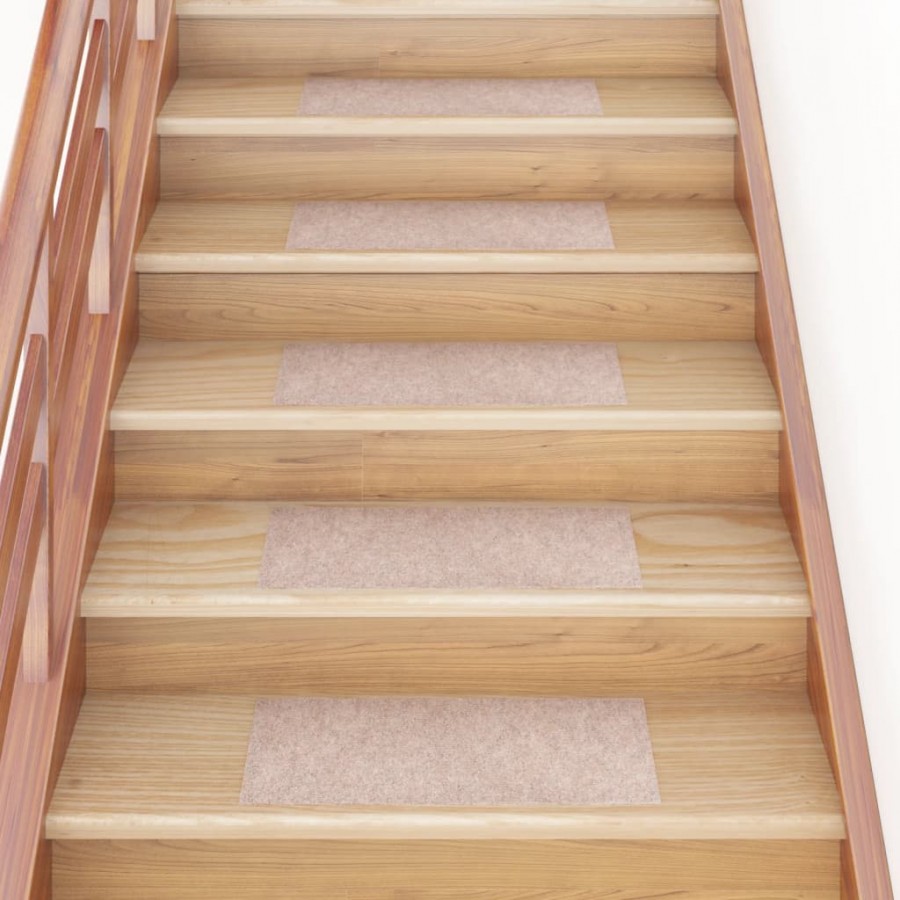 Tapis d'escalier autocollants Rectangulaire 15 pcs 60x25 cm