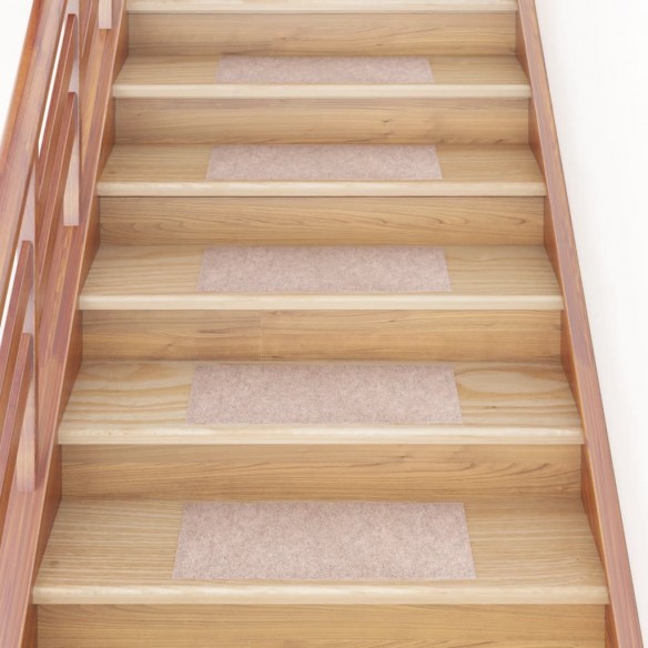 Tapis d'escalier autocollants Rectangulaire 15 pcs 60x25 cm