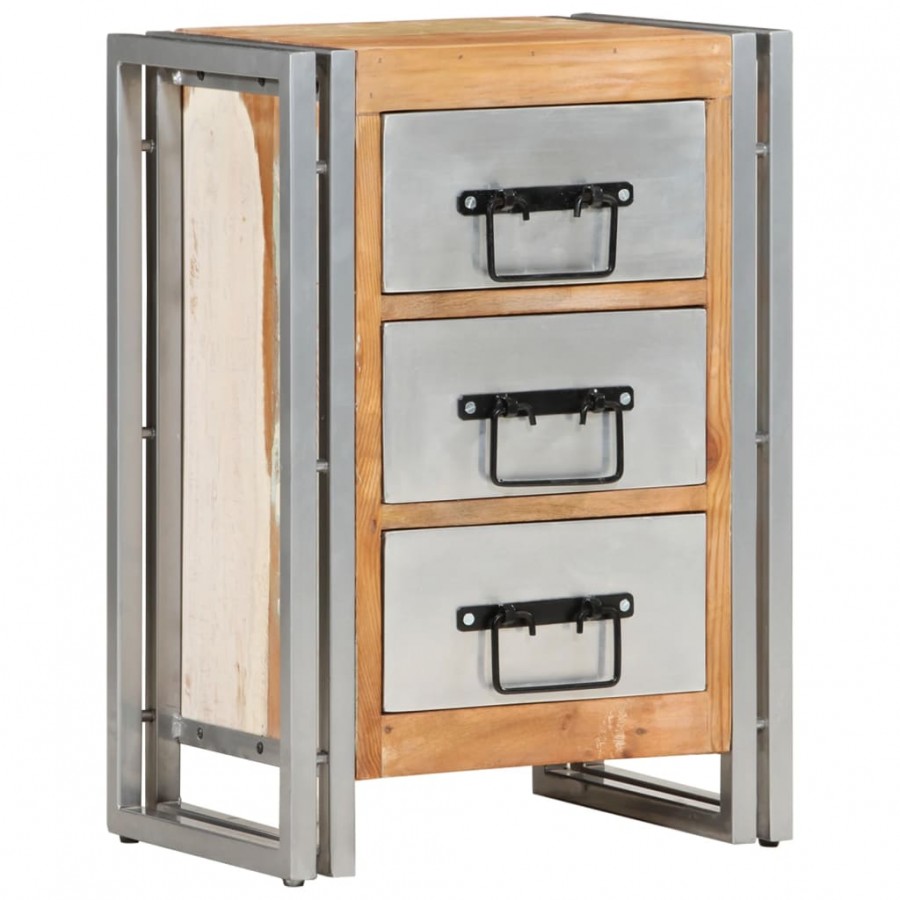 Armoire à tiroirs 40 x 30 x 60 cm Bois de récupération massif