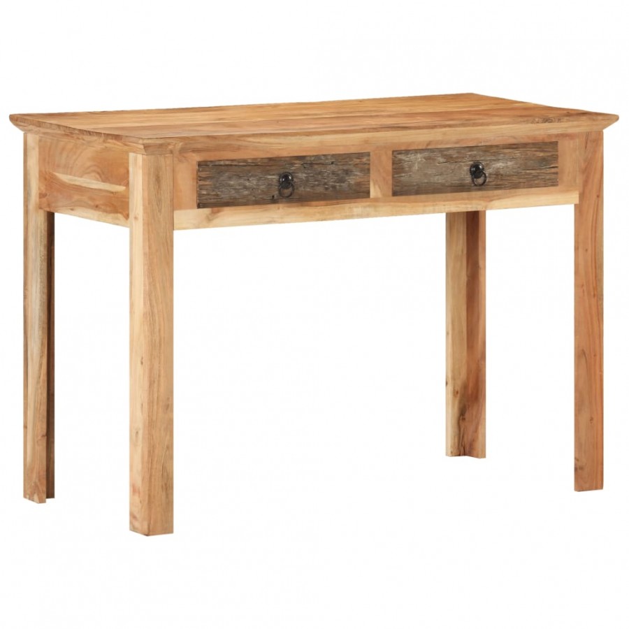 Bureau 110x50x75 cm Bois de récupération massif