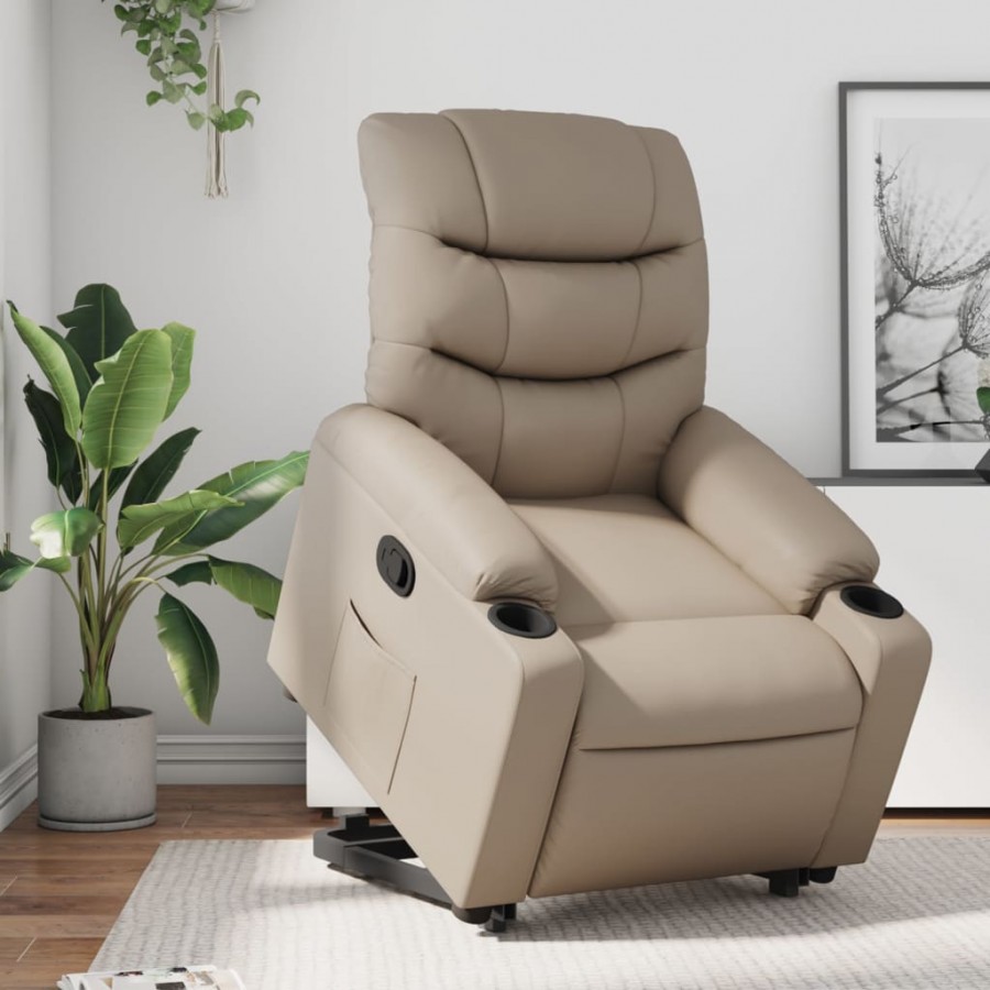 Fauteuil inclinable Cappuccino Similicuir