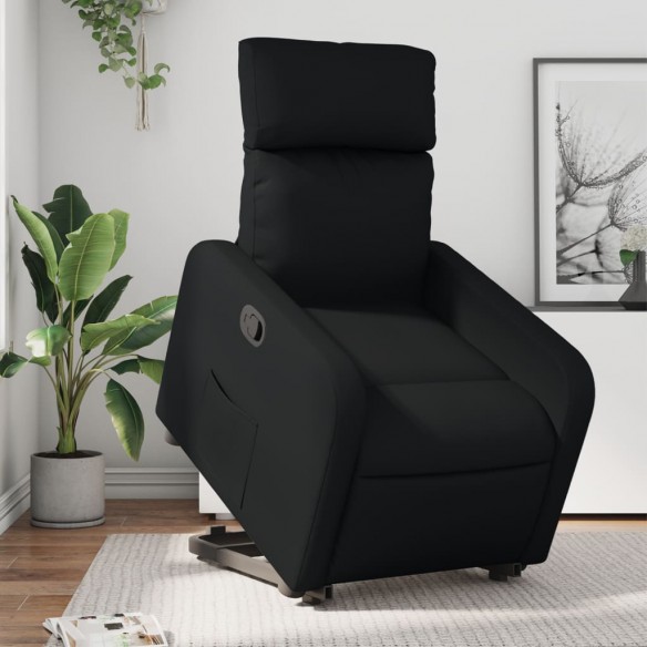 Fauteuil inclinable Noir Similicuir