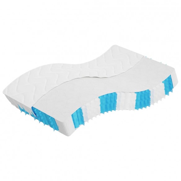 Matelas à ressorts ensachés dureté moyenne 140x190 cm