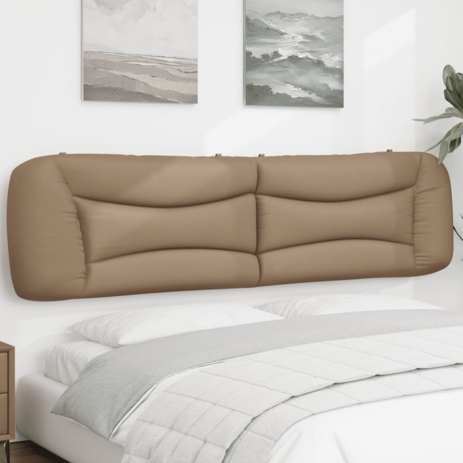 Coussin de tête de lit cappuccino 200 cm similicuir