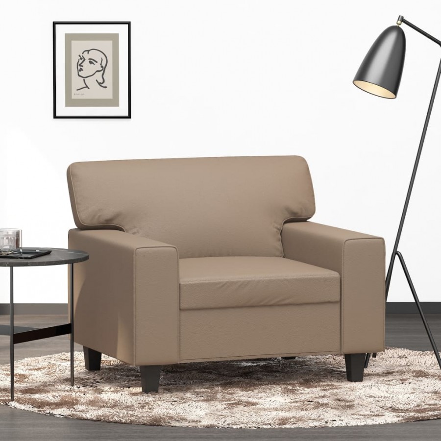 Fauteuil Cappuccino 60 cm Similicuir