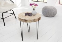 Table d’appoint 40 cm design industriel