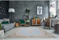 Tapis design antique de 240x160cm coloris gris