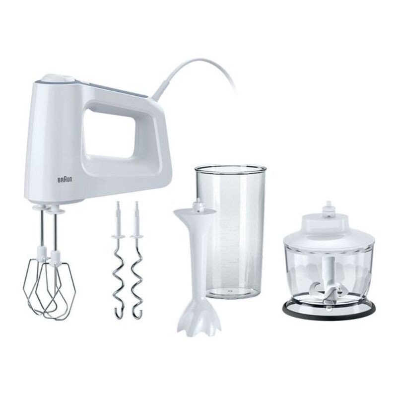 Mixeur/mélangeur de pâte Braun HM-3135WH 500 ml 500W