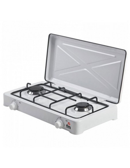 Cuisinière à Gaz Grupo FM 221583 Blanc