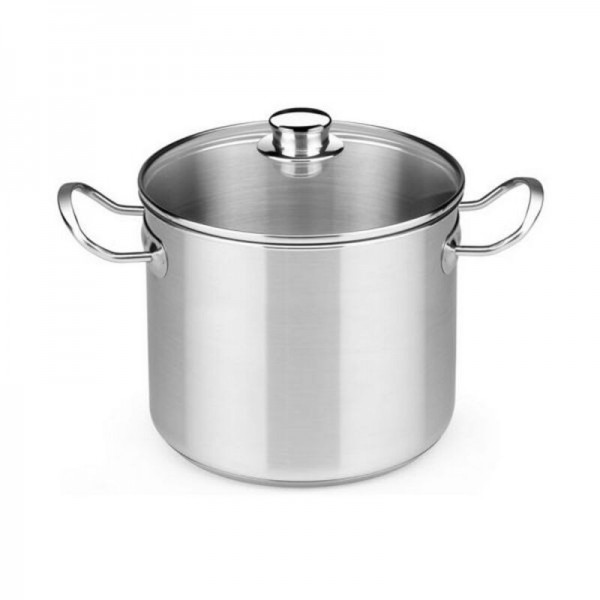 Casserole avec couvercle en verre BRA A343937 Ø 30 cm