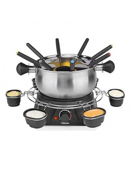 Fondue Friteuse Tristar FO1109 1,3 L 1400W Acier inoxydable