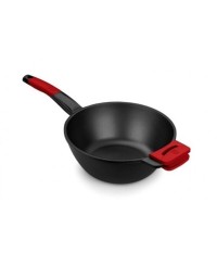 Wok BRA PREMIERE Rouge/Noir (Ø 28 cm)