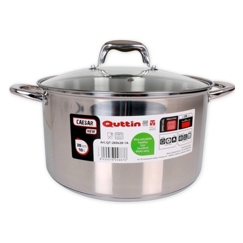 Casserole Quttin New Caesar 10 L (ø 28 x 16,5 cm)