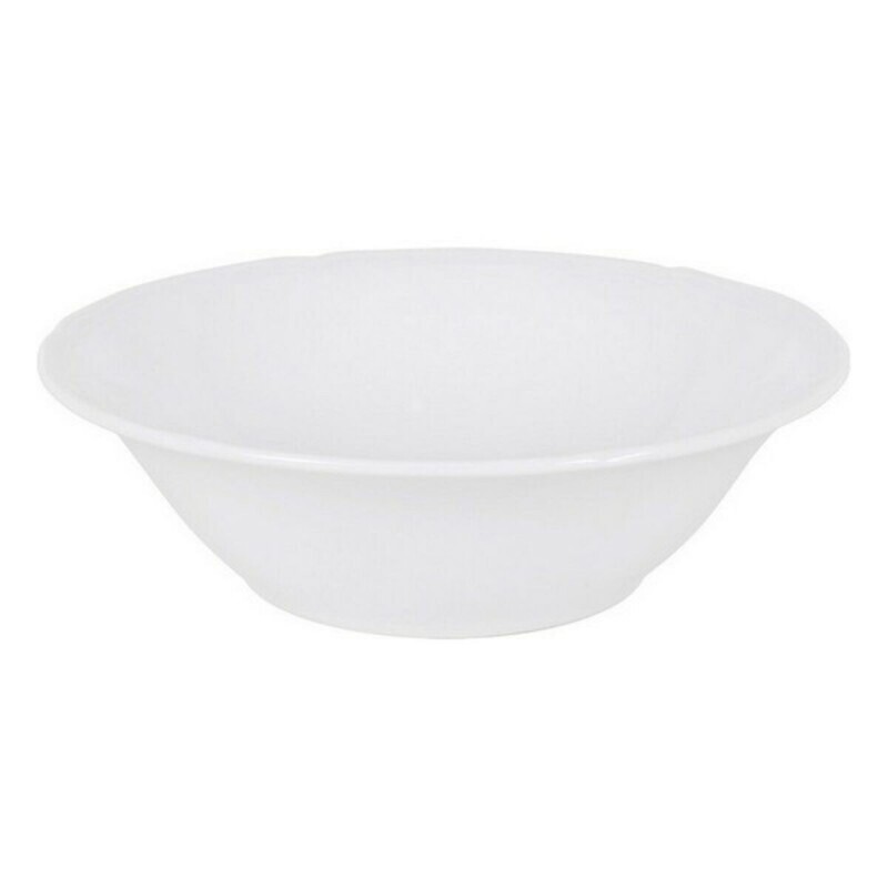 Bowl Feuille Porcelain White (ø 17 x...