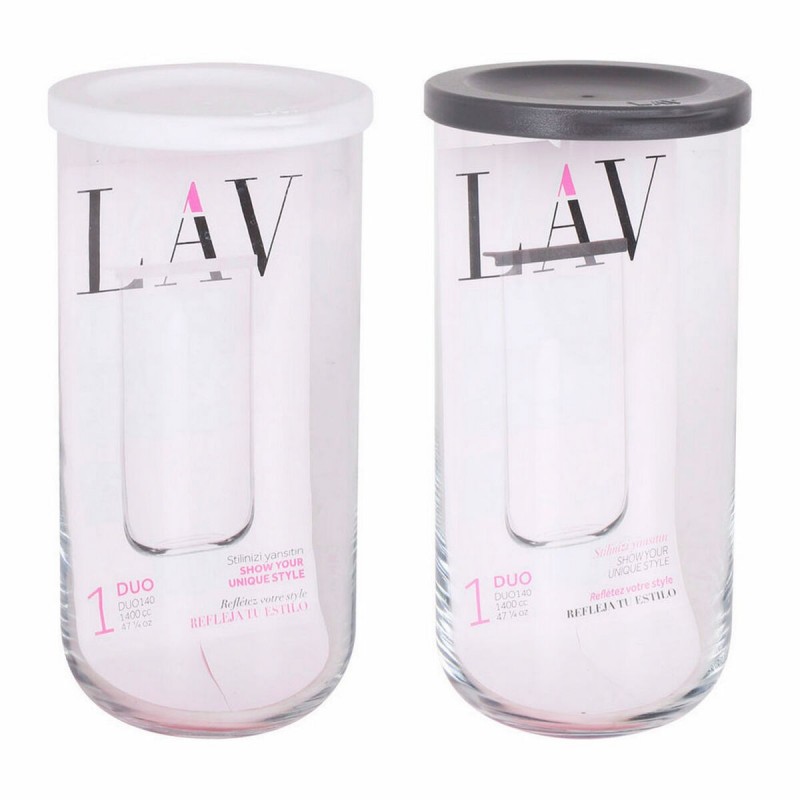 Glass Jar LAV Duo 1,4 L (10 x 21 cm)