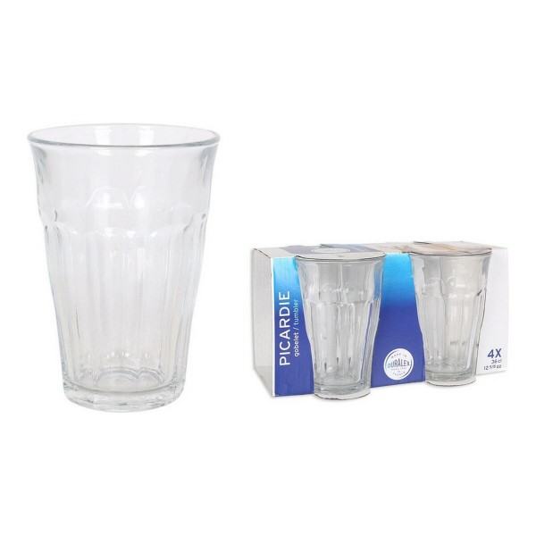 Set de Verres Duralex Picardie Verre 4 Unités (360 cc)