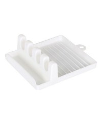 Support pour Ustensiles de Cuisine Quttin Blanc Plastique (14 x 12,5 c