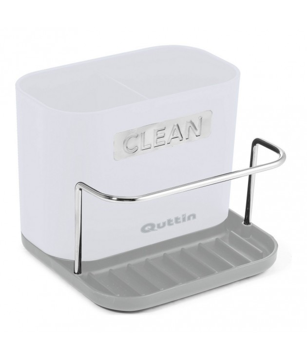 Organisateur Quttin Gris Blanc Plastique (13,5 x 12 x 10,8 cm)