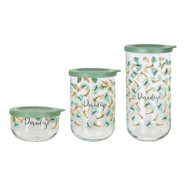 Set de 3 Boites LAV Paradise Verre