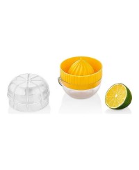 Presse-agrumes Lux Transparent Jaune Plastique (7 x 7 x 8 cm)