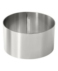 Moule de placage Argenté Acier inoxydable (8 x 4,5 cm)