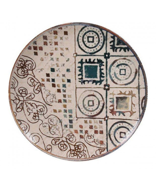 Assiette plate La Mediterránea Creta Porcelaine (ø 26 x 2 cm)