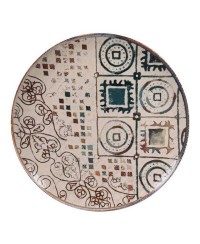 Assiette plate La Mediterránea Creta Porcelaine (ø 26 x 2 cm)