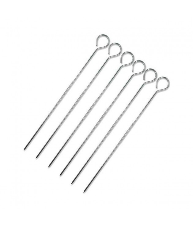 Ensemble de brochettes pour barbecue 6 Pièces (20 cm)