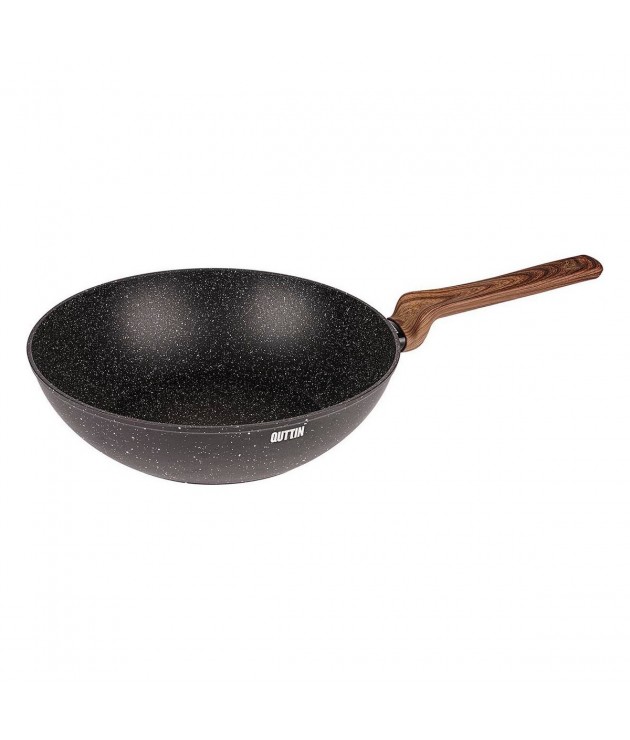 Wok Quttin ECOLOGI Noir (28 cm)