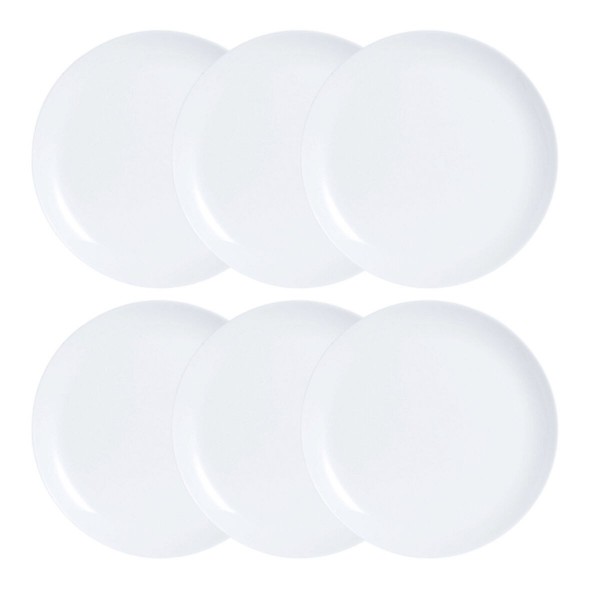 Service de vaisselle Luminarc Diwali 6 pcs Blanc verre