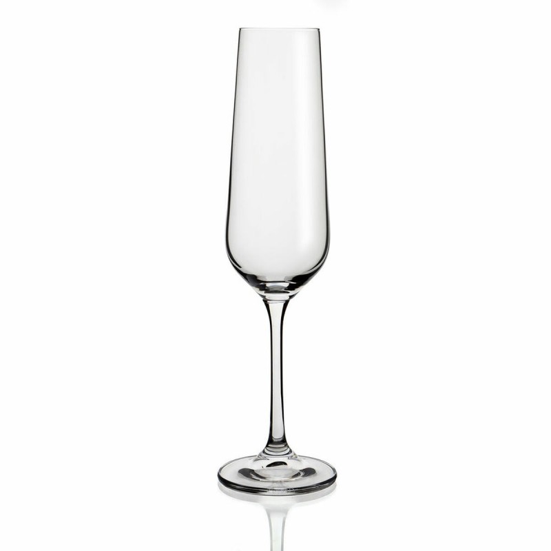 Coupe de champagne Belia Bohemia Transparent verre 6 Unités (20 cl)